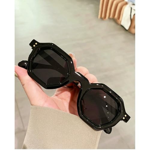 Marco óptico de leopardo polígono para gafas de sol de moda 3