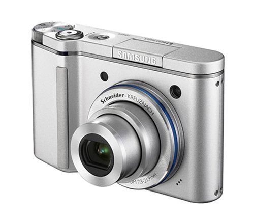 Samsung NV8 Digitalkamera (8 Megapixel, 3-Fach Opt. Zoom, 6,4 cm (2,5 Zoll) Display) Silber