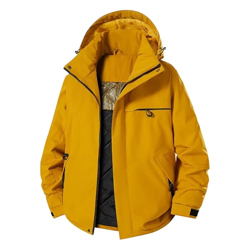 Chaqueta de esquí invierno para hombre impermeable cortavientos con aislamiento