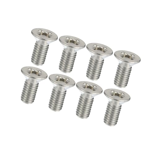 Image of Hihaha 8pcs Brake Disc Rotor Screws Bolts Kit 93600-06014-0H for Honda Durable Material