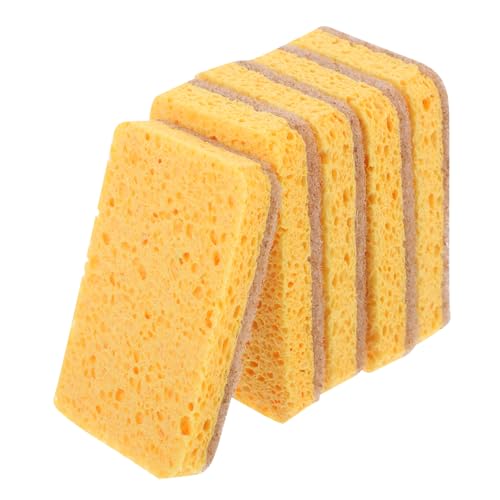 VALICLUD Estropajos De Cocina Paño De Lavado Paño para Lavar Platos Natural Fácil De Limpiar