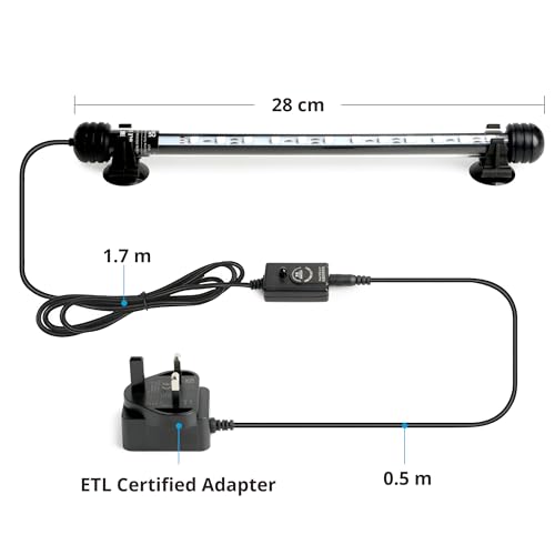 NICREW Submersible Aquarium Light, Underwater RGB Multicolor LED Lights for Fish Tank - Image 5
