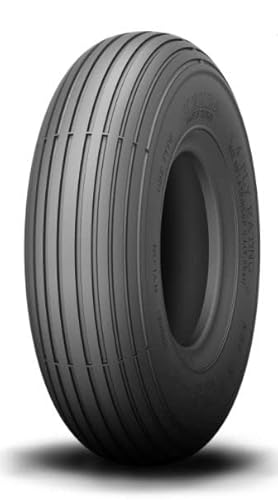 BITS4REASONS 4 INCH TYRE & TUBE SET MULTI RIB SE KENDA K301 4.00-4 4PR TR87 WHEELBARROW TURF GARDEN FIELD SACK TROLLEY SCOOTER 4 INCH RIM