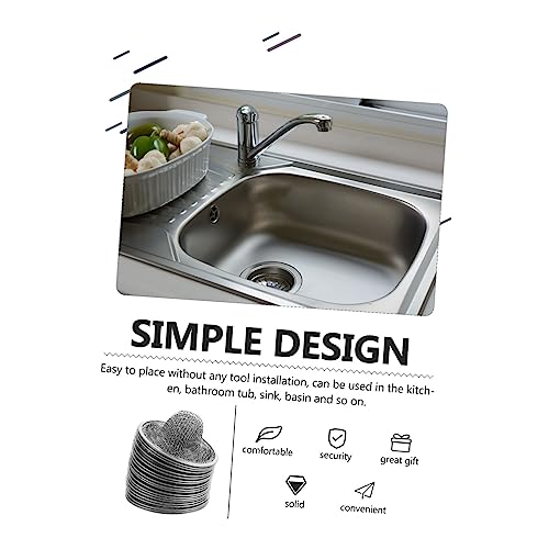 Colador de acero inoxidable para fregadero de cocina miniatura 4