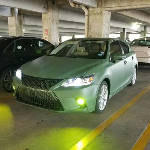Vinilo Coche Verde Militar para Ocultar Desgaste en Salpicadero 4