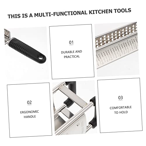 Rallador manual multifuncional Garneck de acero inoxidable y plástico miniatura 7