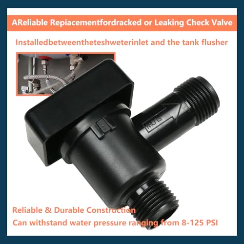 Image of RV Vacuum Breaker Check Valve,Camper RV Black Tank Check Valve,Fit for b&b Model 571 Check Valve