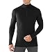 Smartwool Men's NTS Mid 250 Zip T Top, Black, MD