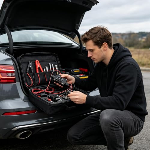 Escáner de diagnóstico de coche y lector de código de metal ABS para fallos del motor 2