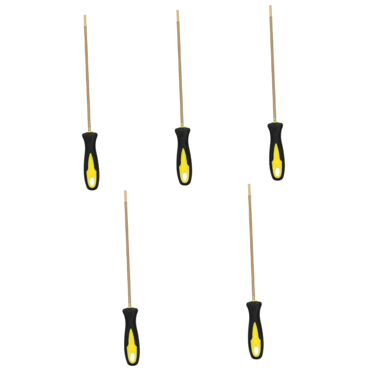 GLEAVI 5Pcs Smeriglio Strumento Per Affilare I Catena Per Affilare I Motosega Raspa Motosega Fornitura Rotondo Temperamatite Catena File Strumento Di Intaglio
