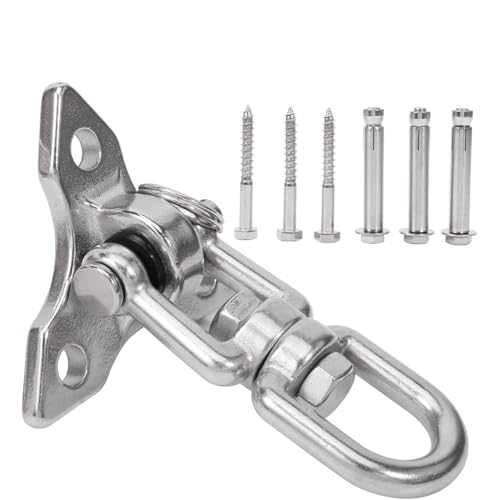 Crochet pivotant acier inoxydable Toyvian 1 ensemble de fixation extérieur