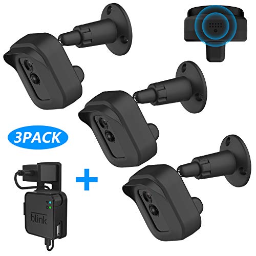 Blink XT2 Camera Wall Mount Bracket, Weather Proof 360° Protective Plastic Housing Cover