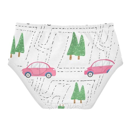 Pink Cars Toddler Girls's Underwear 2T 202c13352