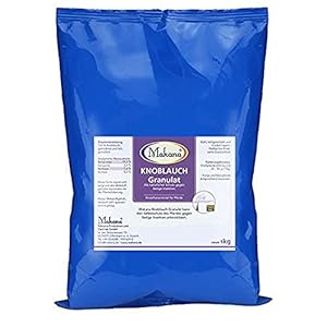 Makana Knoflookgranulaat, voedselkwaliteit, 1000 g zak (1 x 1 kg).