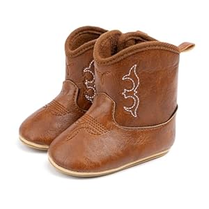 Sawimlgy Infant Baby Boys Girls Plush Winter Snow Boots Cowboy Tassels Bowknot Ankle Side Zipper Soft Sole Boots Toddler Newborn Warm First Walker Crib Outdoor Shoes