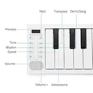 TSTS Piano électrique Pliable 88 Clé Pliante Piano Piano Numérique Piano Portable Piano Piano avec Pédale De Maintien… - Les Beatles, Paul McCartney, John Lennon, RIngo Starr, George Harrison TSTS Piano électrique Pliable 88 Clé Pliante Piano Piano Numérique Piano Portable Piano Piano avec Pédale De Maintien… – Image 3