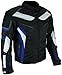 Produktbild HEYBERRY Textil Motorrad Jacke Motorradjacke Schwarz Blau Gr. L