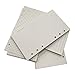 TheStriven Paper per Diari Note Raccoglitori 4 Confezioni Ricariche di Carta A6 180 Fogli a Righe Pagine Bianche Inserti per Diari Fogli Sfusi per Taccuino con 6 Fori(9.4 x 17.1 cm) per Agende 4 Stili