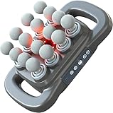 Massage Gun with 16 Heads, 9 Modes+9 Speeds, LED Display, Quiet Percussion Massager for Muscle Relaxation, Fitness Recovery