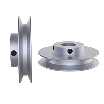 Single Groove,A-Type,V-Belt Pulley Single Slot Aluminum,Alloy Pulley 40MM 60MM 80MM 100MM 120MM 10X80X25MM
