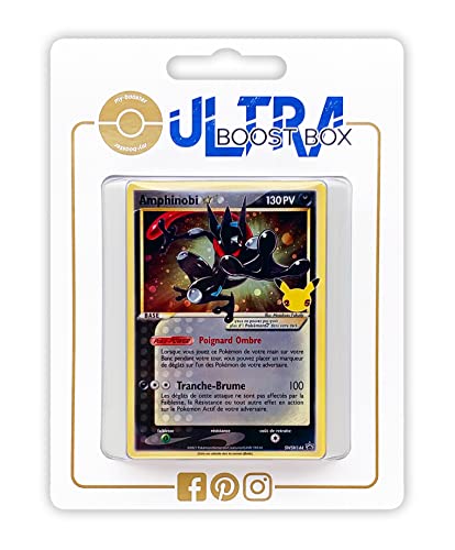 Amphinobi ☆ SWSH144 Collection Classique Holo - Ultraboost X Epée et Bouclier - Célébrations - 25 Ans - Coffret de 10 Cartes Pokémon Françaises