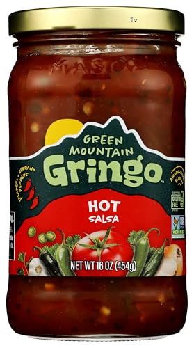 Green Mountain Gringo, Salsa, Hot, 16 oz