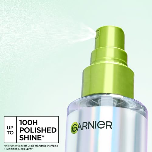 Garnier Diamond Sleek Hair Shine Spray & Heat Protection Spray, 150ml