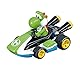 Carrera - 20064035 GO!!! Mario Kart - Yoshi I Rennbahnen und lizensierte Slotcars | bis zu 2 Spieler | Für Jungs und Mädchen ab 6 Jahren & Erwachsene