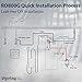 iSpring RO800G Tankless Reverse Osmosis System, 800 GPD Under Sink Water Filter with 2.5:1 Pure to Drain Ratio, TDS & PFAS Reduction, Space Saving Design, Includes Brushed Nickel Faucet