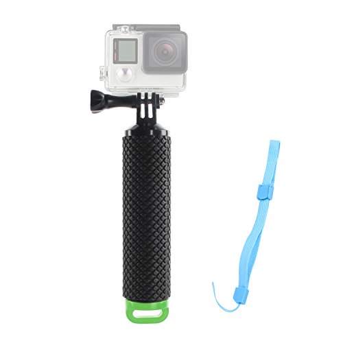 Geila Flotante Mano Grip trípode Stick Impermeable Mango de Espuma Flotador Pole  Verde