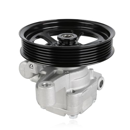 Image of JDMEXEV Power Steering Pump with Pulley Compatible with Chevy Traverse GMC Acadia Buick Enclave 2009 to 2013, Compatible with Saturn Outlook 2007 to 2010, Replacement for 96-2403, 20-2403, 25897549