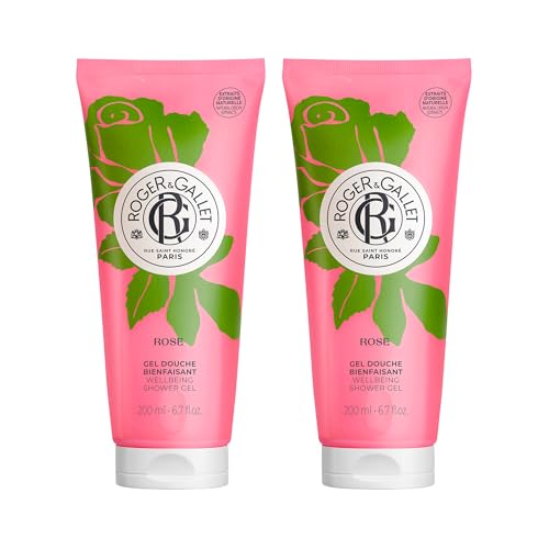 Roger&Gallet - Gel Douche Bienfaisant Fleur de Figuier - Enrichi d'Extrait Naturel de Figue et Aloe Vera - Délassant, Hydratant et Apaisante - Base Lavante Utra douce