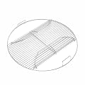 22" Cooking Grate Hinged for Weber, 7436 Charcoal Grill Grate Round Hinged, Replacement Part for Weber One-Touch, Performer and Bar-B-Kettle Series, Grill Grate BBQ for Weber Series
