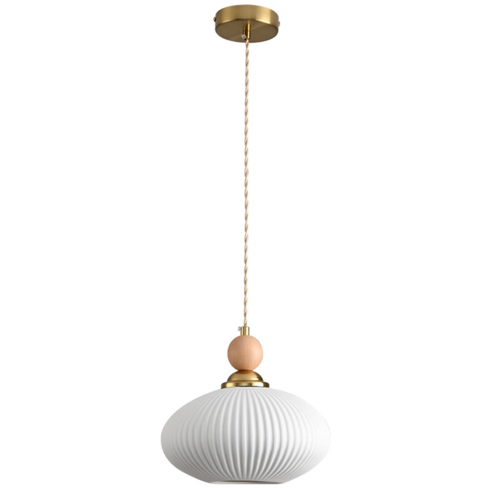 Lámpara con pantalla de cerámica blanca, base E26/E27. araña, lámpara for muebles hogar for comedor, cafetería y sala estar