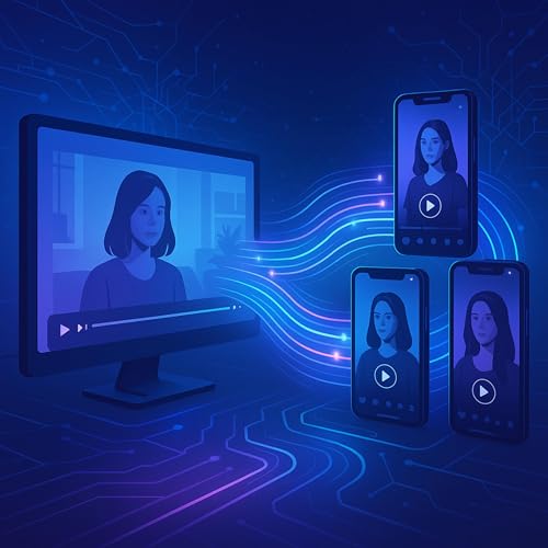 『AI Content Revolution: Turning Long-Form Into Viral Shorts』のカバーアート