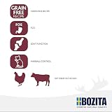 Bozita Nassfutter Senior 8+ Rind Häppchen in Sauce im Portionsbeutel 12x85g Getreidefreie Katzenfutter Nassfutter (Packung mit 2)