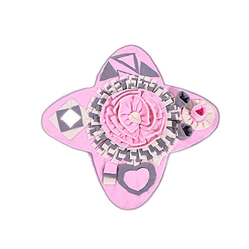 Sizwea Mascotas Rompecabezas Juguetes Alfombrillas para olfatear Perros Mantas de Entrenamiento para olfatear Alfombrillas de descompresión Resistentes a Las mordeduras Cover