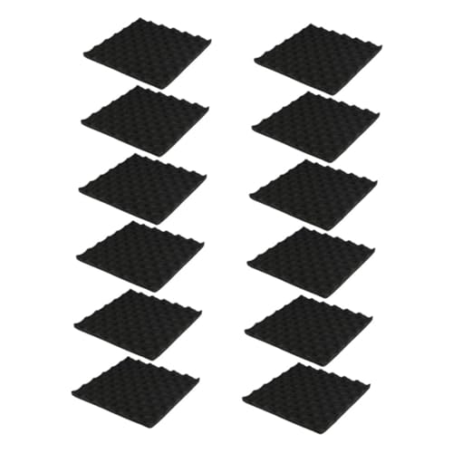 Panneaux acoustiques noirs insonorisants Holibanna polystyrène isolation