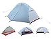 Luxe Tempo Ultralight 1 Person Tent Backpacking with Footprint Sil Nylon Solo Hiking Bike Motorcycle Camping
