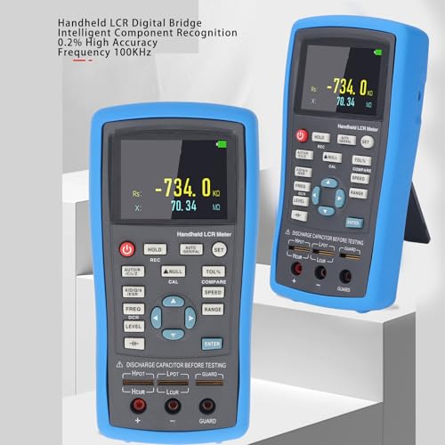 ET430 Meter 100 KHz Digitale Induktivitätskapazitätswiderstände Tester Elektrisches Multimeter, 2,8 -Zoll