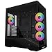 LIAN LI Vector V100 PC-Gehäuse Schwarz – ATX Midi-Tower mit...