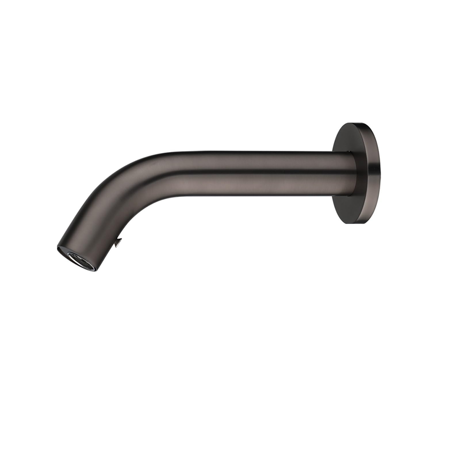 Basin Faucets Touchless Bathroom Sink Faucet Cold and Hot Water Automatic Motion Sensor Basin Tap Mixer with Mixing Valve Wall Mounted(Grey 245mm)