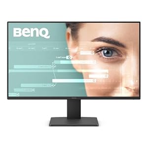 BenQ GW2491 23, 8 Zoll 1080p FHD 100Hz IPS Eye-Care-Monitor, HDMI, DisplayPort, 1080x1920, ultraschmaler Rahmen, TÜV-Zertifiziert, flimmerfrei, Low Blue Light Plus, Eye-CareU