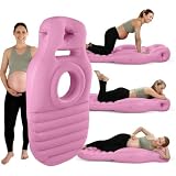 Firmezza personalizable para un apoyo personalizado: este colchón de embarazo se puede inflar o desinflar fácilmente para lograr el nivel de comodidad deseado. Su diseño ligero y portátil lo hace perfecto para usar en casa, mientras viajas o en entornos de hospital, un artículo esencial para cada futura madre.