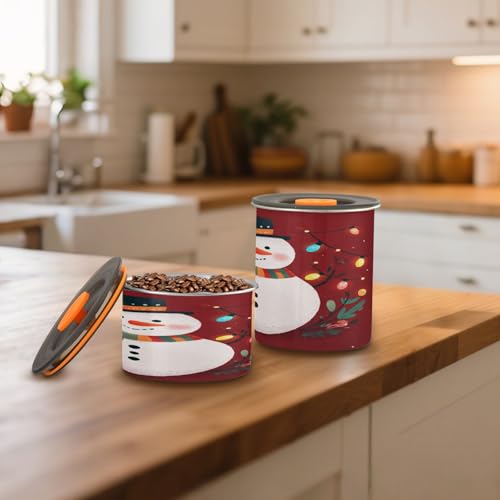 Envase para café con decoraciones navideñas 500ml miniatura 6