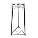 32" 2 Step All Metal Stand- Dust Gray/Black