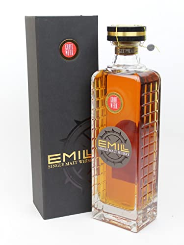 Emill German Single Malt Whisky, 0,7l. in hochwertiger Box, Made in Germany, Schwarzwald, 100% deutscher Whiskey inkl Geschenk (Kraftwerk) Cover