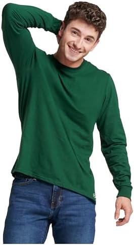 Russell Athletic mens Essenital Men's Long Sleeve Tee T-Shirt