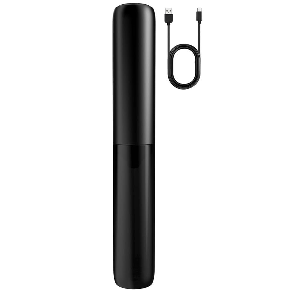Aundhegrtt Wand Drink Mixer Coffee Frother, Wan Rechargeable Electric Milk Frother with Cover, Handheld Electric Whisk Coffee Mixer