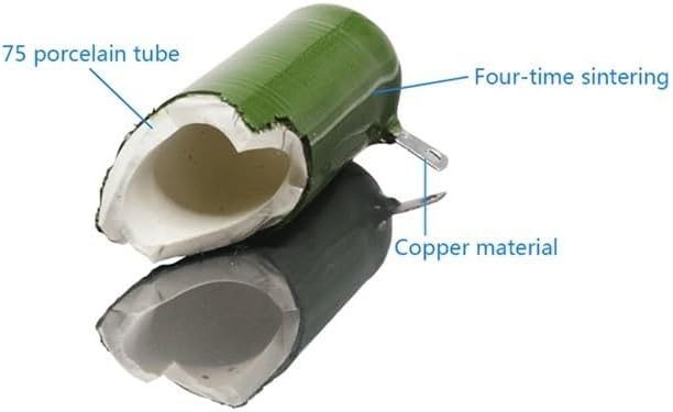 MWRFKJOB 200W 30K ガラス質エナメル抵抗器、セラミック、巻線、釉薬抵抗器、